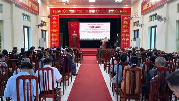 Xã Chí Minh tập huấn nghiệp vụ, nâng cao kỹ năng tuyên truyền và hòa giải ở cơ sở