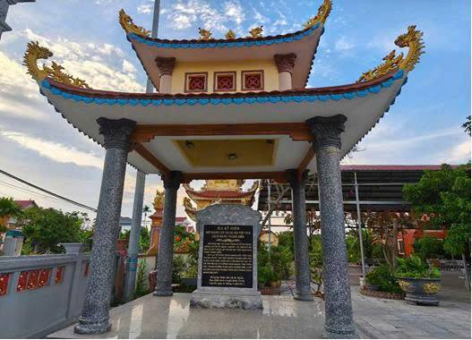 Di tích lịch sử văn hóa, danh lam thắng cảnh xã Chí Minh: Bia kỷ niệm nơi thành lập Chi bộ hội Việt Nam cách mạng Thanh Niên huyện Tứ Kỳ (cũ)