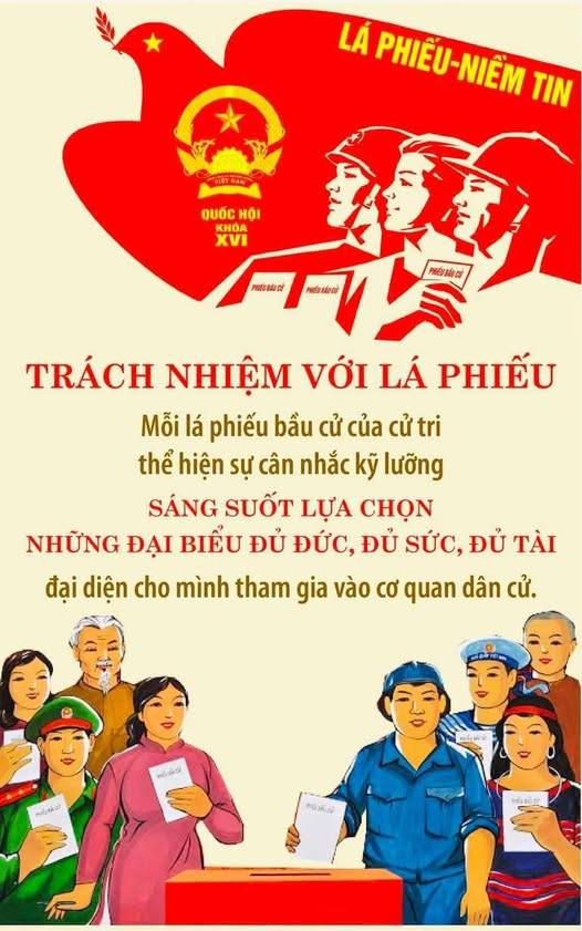 Từ lá phiếu của cử tri đến trách nhiệm của người đại biểu