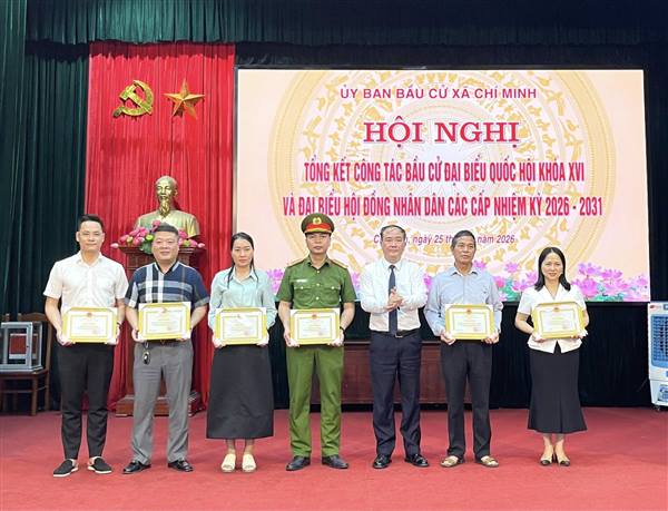 Chí Minh tổng kết công tác bầu cử đại biểu Quốc hội khóa XVI và đại biểu HĐND các cấp nhiệm kỳ 2026–2031