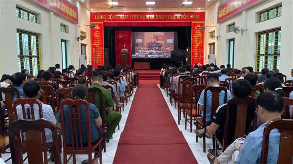 Chí Minh tham dự hội nghị trực tuyến quán triệt

 Nghị quyết Trung ương 2 khóa XIV 