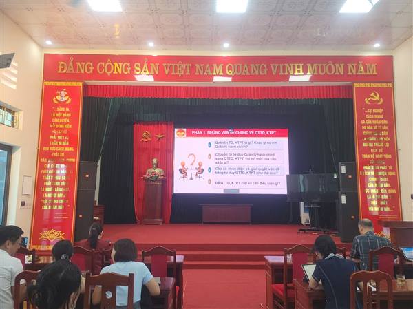 Bồi dưỡng nâng cao năng lực xử lý tình huống thực tiễn đối với đội ngũ cán bộ cơ sở