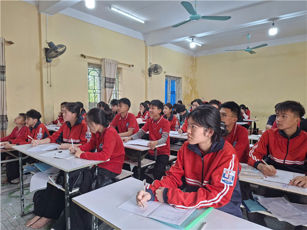 Chí Minh sẵn sàng cho kỳ thi tuyển sinh vào lớp 10 THPT