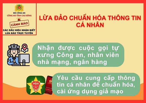 Cảnh báo thủ đoạn lừa đảo xác thực thông tin thuê bao di động