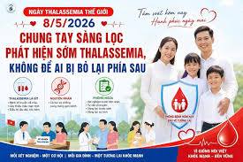 Đẩy mạnh sàng lọc, phát hiện sớm bệnh 

tan máu bẩm sinh Thalassemia