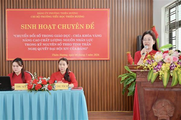 Hiện thực hóa Nghị quyết Đại hội XIV của Đảng: Chuyển đổi số - “Chìa khóa” đổi mới giáo dục toàn diện từ mô hình cơ sở