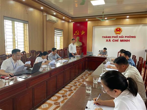 HĐND xã Chí Minh giám sát việc triển khai kế hoạch sản xuất nông nghiệp