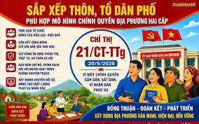 Sắp xếp, tổ chức lại thôn để nâng cao hiệu quả quản lý và phục vụ Nhân dân