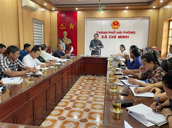 UBND xã Chí Minh đánh giá kết quả phát triển kinh tế - xã hội tháng 5, triển khai nhiệm vụ trọng tâm tháng 6 năm 2026