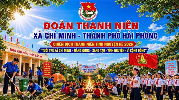Đoàn TN xã phát động Chiến dịch Thanh niên tình nguyện hè năm 2026