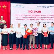 Chí Minh công bố Quyết định hợp nhất Chi hội Luật gia 