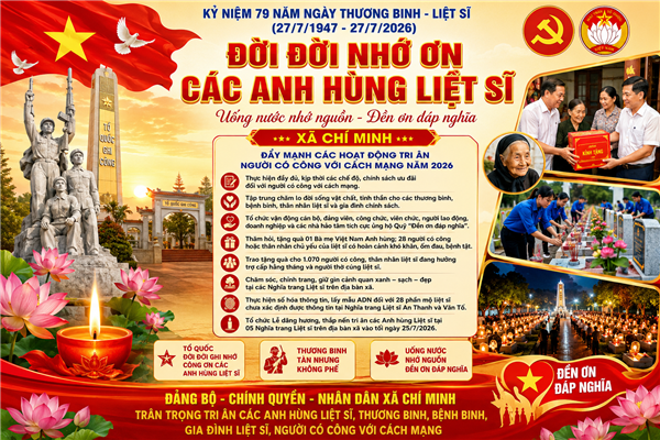 Nhiều hoạt động tri ân các Anh hùng liệt sỹ