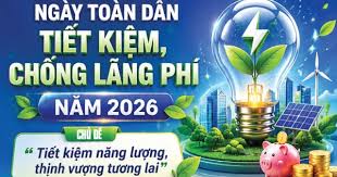 Infographic | Ngày toàn dân tiết kiệm, chống lãng phí năm 2026