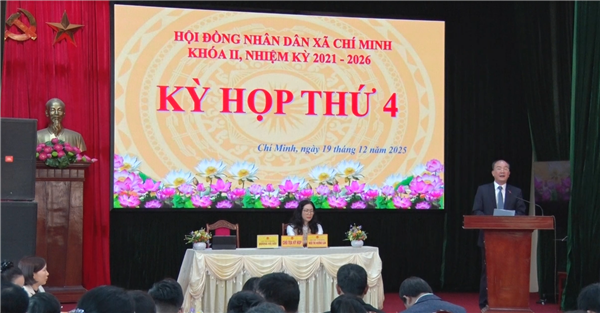 HĐND xã Chí Minh sẽ tổ chức Kỳ họp thứ 4, xem xét nhiều nội dung quan trọng về phát triển kinh tế - xã hội