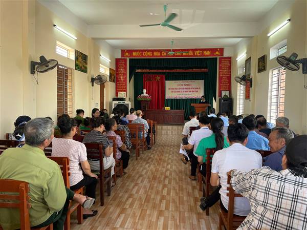 Xây dựng cơ sở dữ liệu đất đai: Người dân là trung tâm thụ hưởng