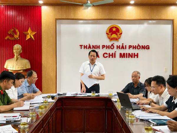 UBND xã Chí Minh họp phiên thường kỳ tháng 7 năm 2026
