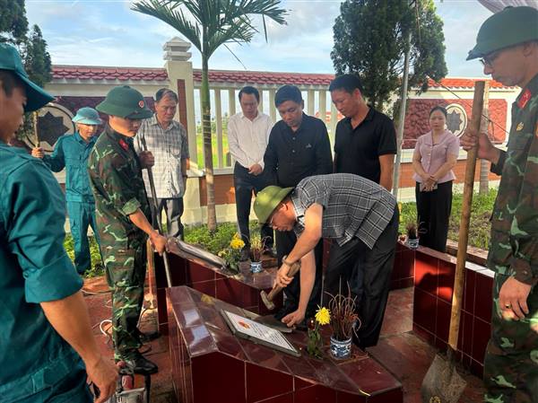 Lấy mẫu ADN hài cốt liệt sĩ, Hải Phòng về đích trước 3 tháng