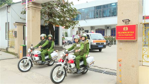 CÔNG AN PHƯỜNG CHU VĂN AN TỔ CHỨC LỄ RA QUÂN CAO ĐIỂM TẤN CÔNG, TRẤN ÁP TỘI PHẠM DỊP TẾT BÍNH NGỌ 2026