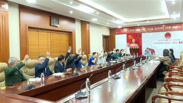 PHƯỜNG CHU VĂN AN TỔ CHỨC HỘI NGHỊ HIỆP THƯƠNG LẦN THỨ NHẤT BẦU CỬ ĐẠI BIỂU HĐND PHƯỜNG NHIỆM KỲ 2026 – 2031