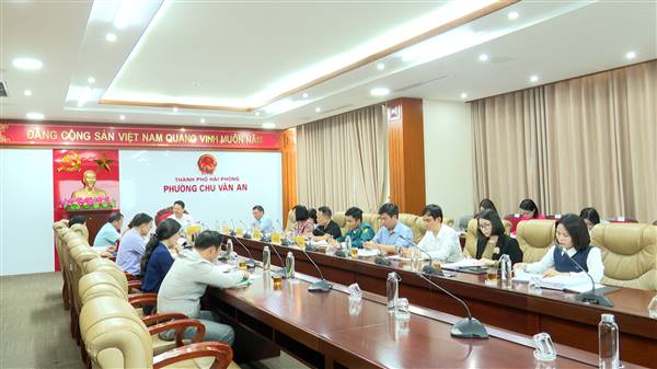 HỘI NGHỊ BAN THƯỜNG VỤ ĐẢNG ỦY PHƯỜNG CHU VĂN AN LẦN THỨ TÁM