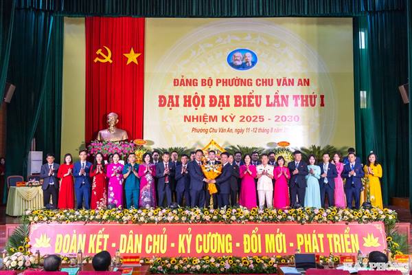 Phường Chu Văn An hướng tới đô thị trung tâm thương mại - dịch vụ, phát triển xanh, bền vững