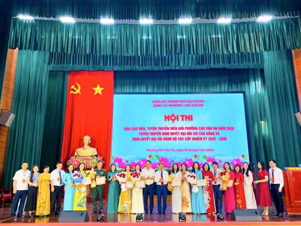 ĐẢNG ỦY PHƯỜNG CHU VĂN AN TỔ CHỨC THÀNH CÔNG HỘI THI BÁO CÁO VIÊN, TUYÊN TRUYỀN VIÊN GIỎI NĂM 2026