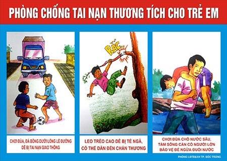 BÀI TUYÊN TRUYỀN VỀ PHÒNG, CHỐNG TAI NẠN THƯƠNG TÍCH Ở TRẺ EM
