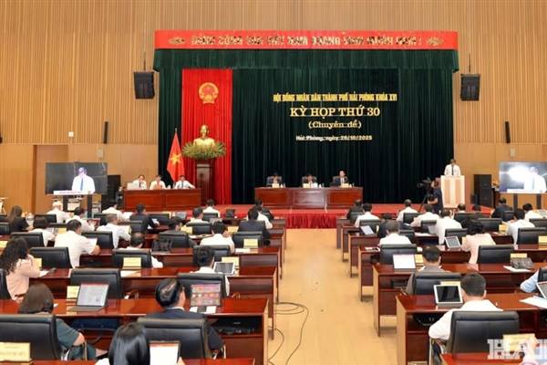 21 Nghị quyết được HĐND thành phố Hải Phòng thông qua tại kỳ họp thứ 30