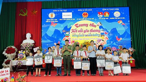 Xã Đại Sơn tổ chức chương trình “Trung thu kết nối yêu thương” năm 2025