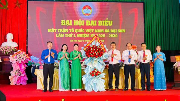 Đại hội đại biểu MTTQ Việt Nam xã Đại Sơn lần thứ I