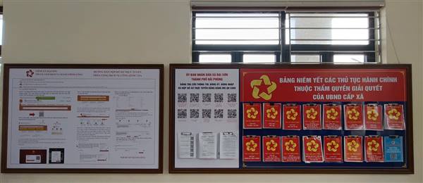 Thực hiện yêu cầu, nhiệm vụ công tác kiểm soát, cải cách thủ tục hành chính, UBND xã Đại Sơn ban hành Thông báo số 116/TB-UBND ngày 27 tháng 10 năm 2025 công khai thủ tục hành chính cấp xã thực hiện tại Trung tâm phục vụ Hành chính công xã Đại Sơn.