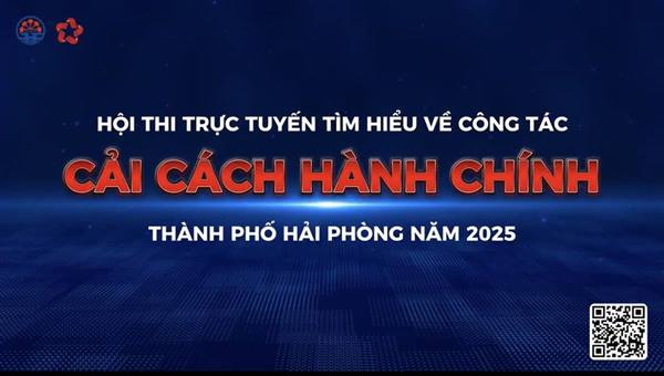 UBND xã Đại Sơn triển khai Hội thi trực tuyến tìm hiểu công tác cải cách hành chính thành phố 
Hải Phòng năm 2025
