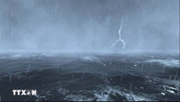 Áp thấp nhiệt đới hướng thẳng về vùng biển Đắk Lắk - Khánh Hòa