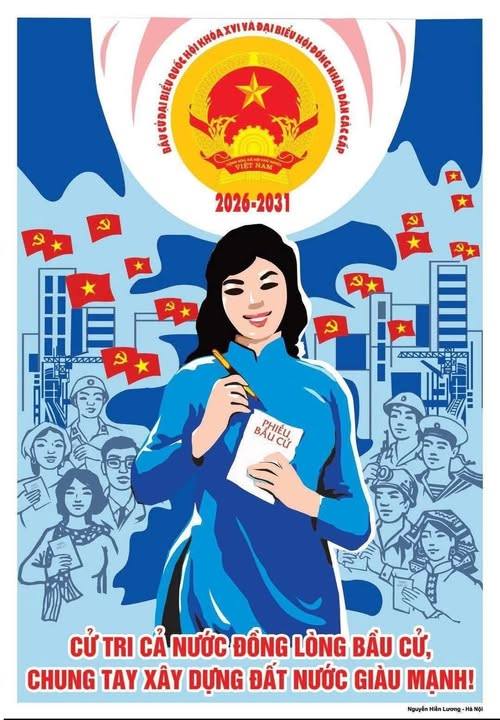 Hướng tới Bầu cử đại biểu Quốc hội khóa XVI và đại biểu Hội đồng nhân dân các cấp nhiệm kỳ 2026 - 2031