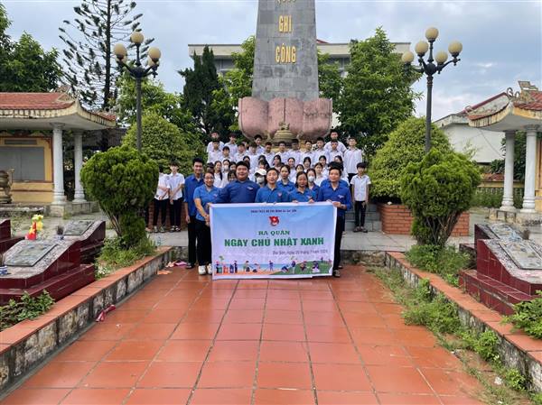 Tuổi trẻ Đại Sơn ra quân vì môi trường xanh – Tri ân người có công với đất nước