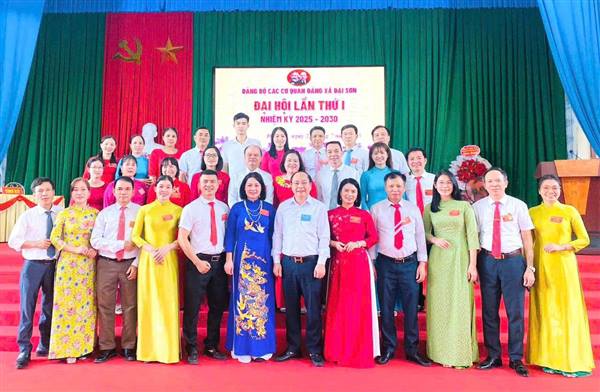 Đảng bộ các cơ quan Đảng xã Đại Sơn tổ chức thành công Đại hội lần thứ I, nhiệm kỳ 2025–2030
