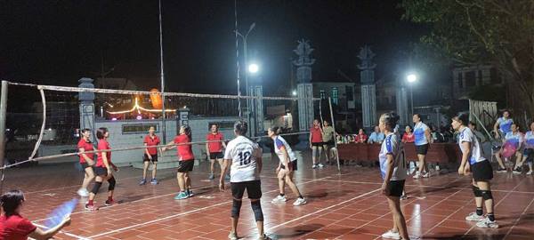 Giao lưu thể thao – Gắn kết chi hội phụ nữ Đại Sơn