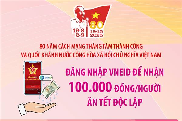 THÔNG BÁO
Về việc Nhà nước tặng 100.000 đồng nhân dịp Quốc khánh 02/9