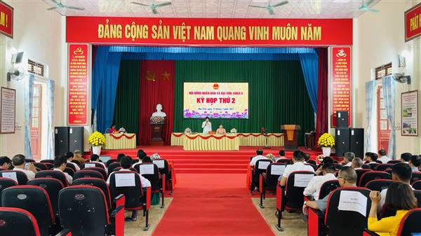 Hội đồng nhân dân xã Đại Sơn khóa II, tổ chức kỳ họp thứ 2 – Kỳ họp thường lệ giữa năm 2025