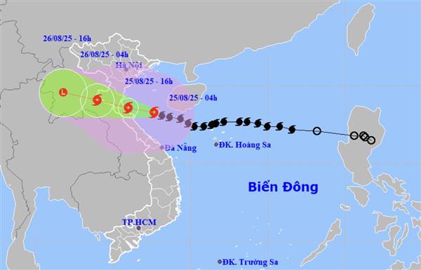 Bão số 5 giật cấp 17, toàn Hải Phòng có mưa to đến rất to.