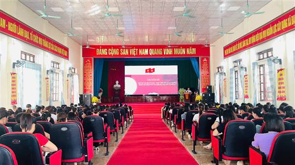 Đảng ủy xã Đại Sơn tổ chức lớp bồi dưỡng, tập huấn lý luận chính trị năm 2025.