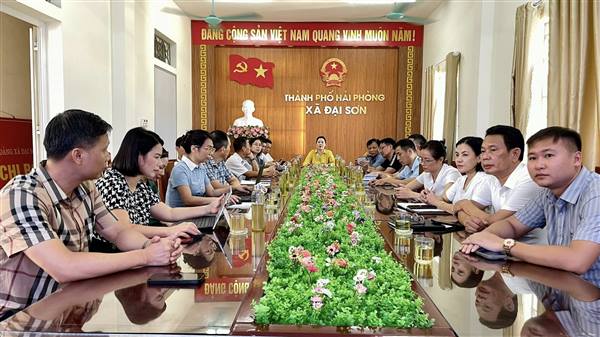 Đại Sơn tham gia tập huấn kiến thức, kỹ năng đối với cán bộ lãnh đạo, quản lý cấp xã.