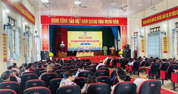 UBMTTQ Việt Nam xã Đại Sơn tổ chức Hội nghị lần thứ 2.
