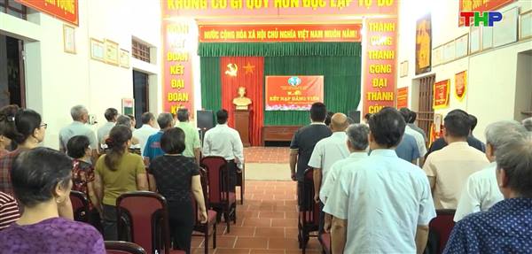 Đảng ủy xã Đại Sơn chú trọng công tác tạo nguồn, phát triển đảng viên