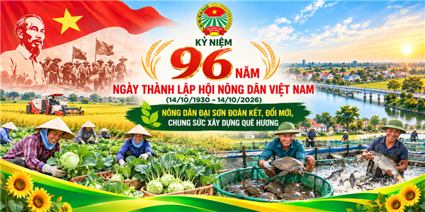 Tự hào 96 năm ngày thành lập Hội Nông dân Việt Nam – Nông dân Đại Sơn đoàn kết, đổi mới, chung sức xây dựng quê hương
