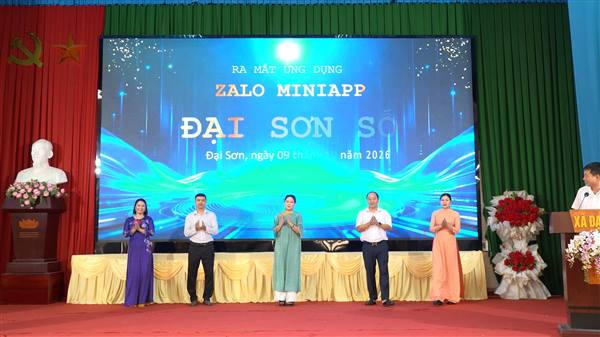 Đại Sơn hưởng ứng Ngày Chuyển đổi số quốc gia năm 2026, ra mắt Zalo Mini App “Đại Sơn số”