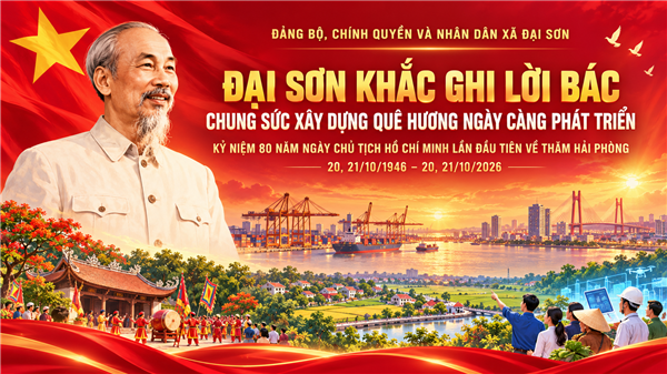Đại Sơn khắc ghi lời Bác, chung sức xây dựng quê hương ngày càng phát triển