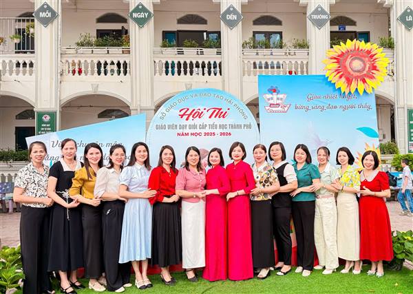 GIÁO VIÊN MẦM NON, TIỂU HỌC XÃ ĐẠI SƠN TỎA SÁNG TẠI HỘI THI GIÁO VIÊN DẠY GIỎI CẤP THÀNH PHỐ NĂM HỌC 2025–2026 