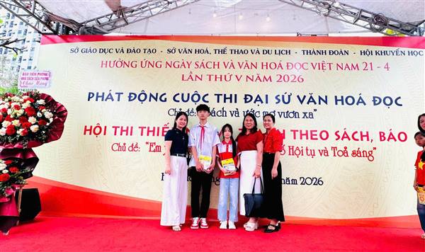 Xã Đại Sơn tham gia Hội thi Thiếu nhi vẽ tranh theo sách, báo thành phố Hải Phòng năm 2026