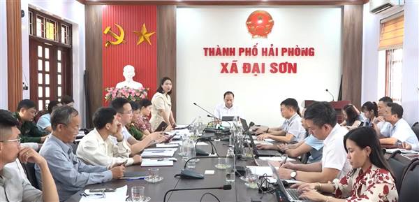 xã Đại Sơn triển khai nhiệm vụ trọng tâm tháng 4 năm 2026